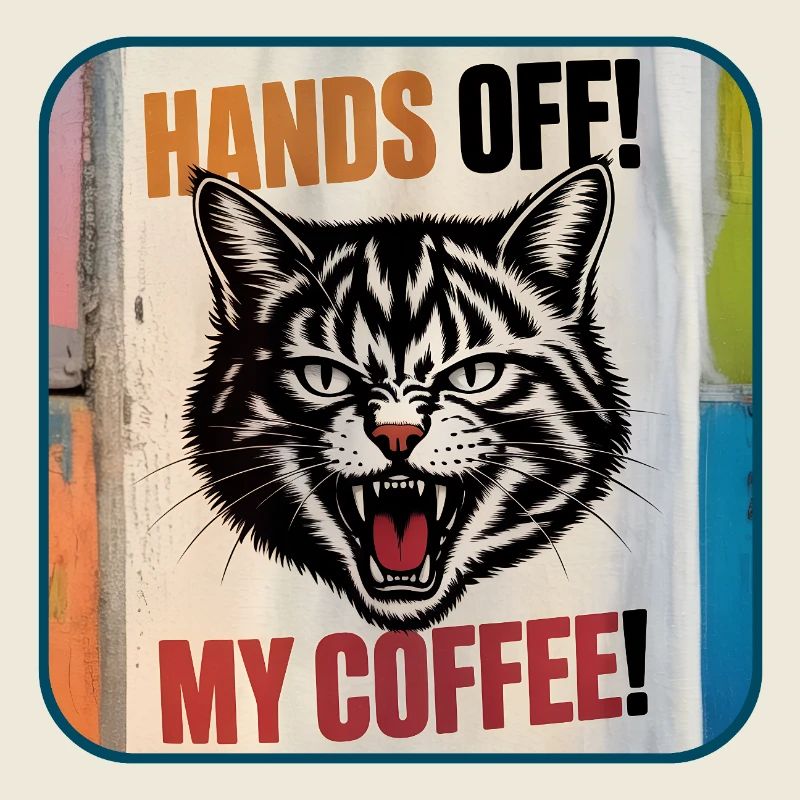Mon café – Chatte en colère