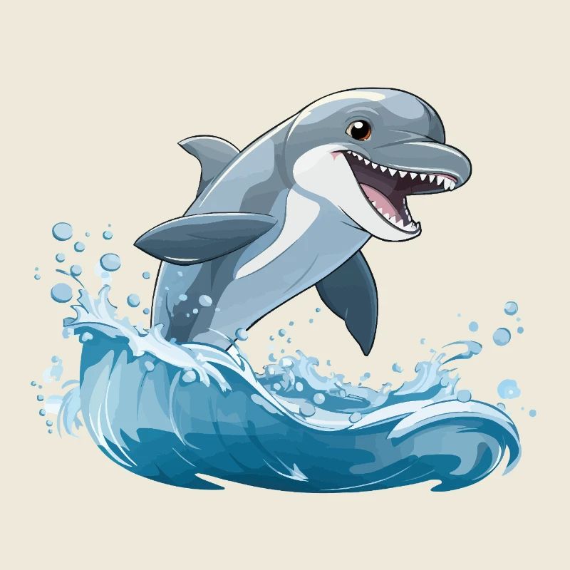 Aventure de surf de requins vagues