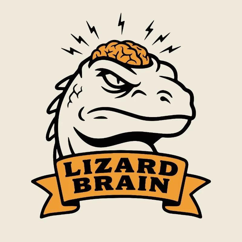 Lizard Brain Lizard Profile Brain Psychology