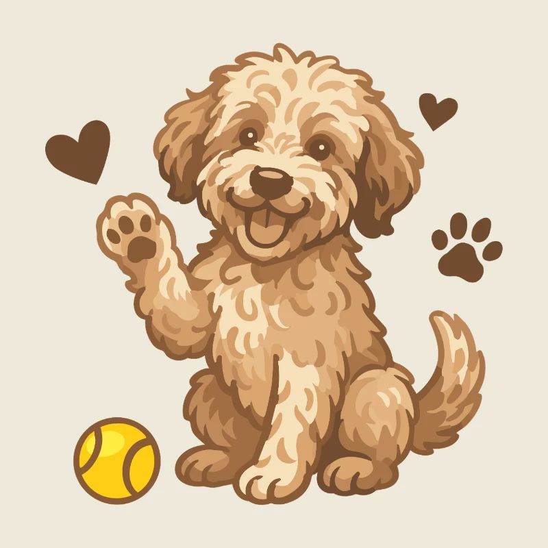 Doodle Brown - Chiot câlin