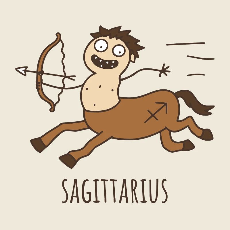 Sagittarius Horoscope Doodle