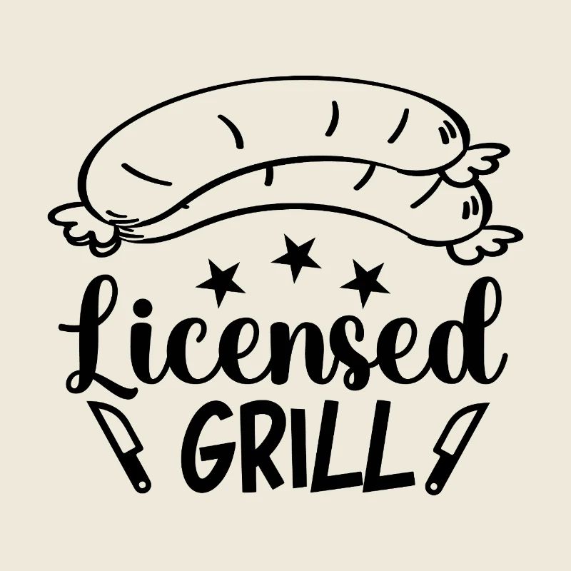 Licensed Grill Calligraphy