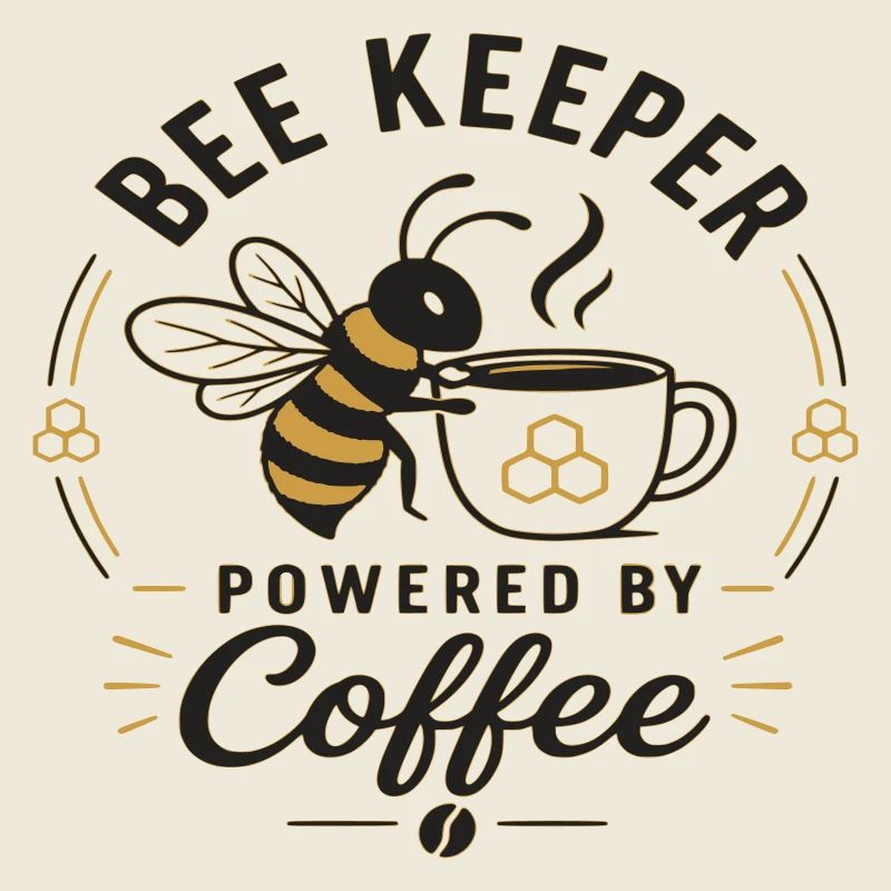 Conception de la puissance du café pour apiculteurs