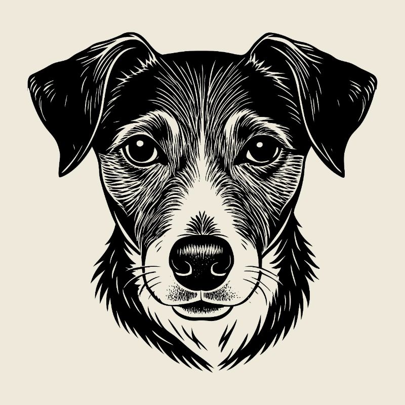 Jack russel head
