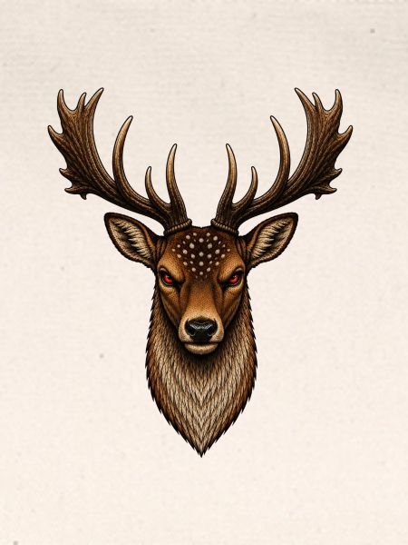 Damhirsch