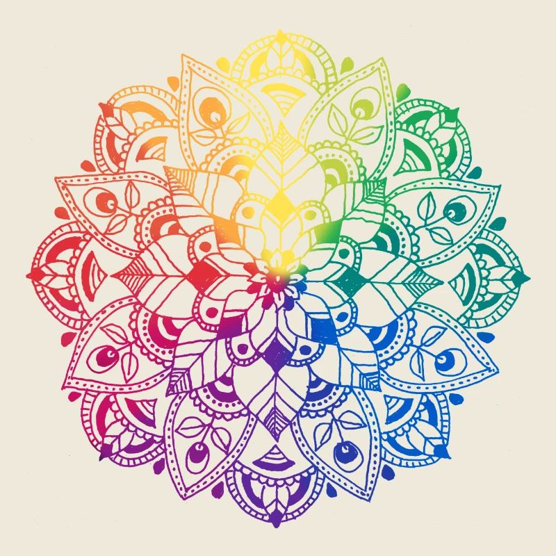 Mandala de fleurs