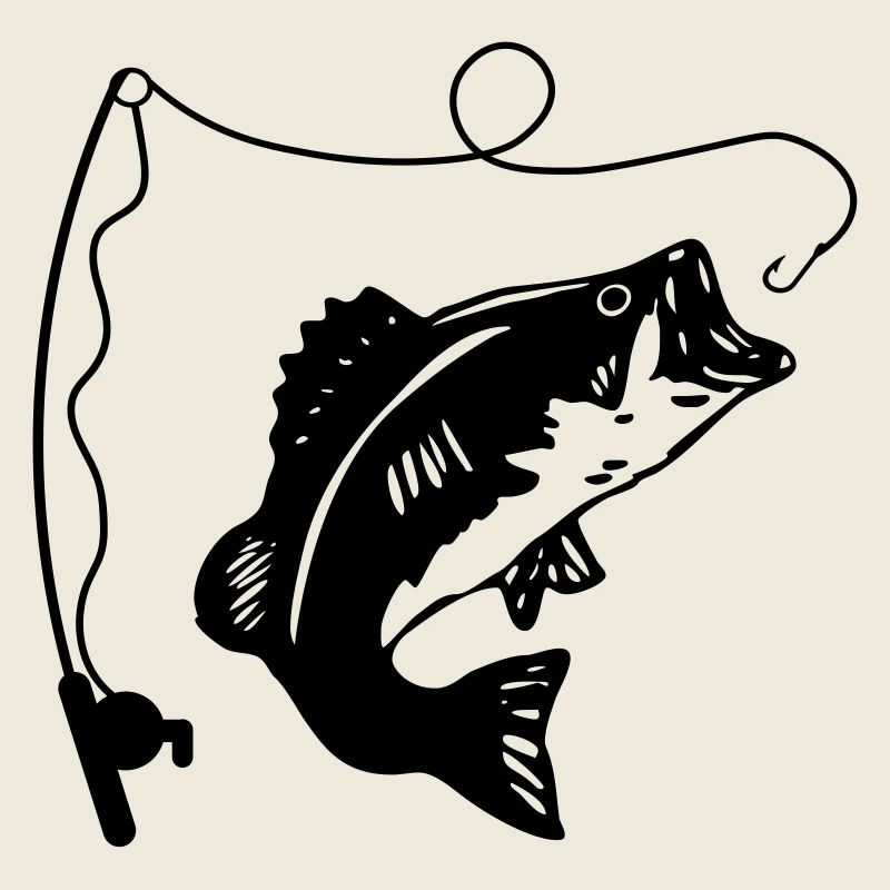 Fishing rod and fish