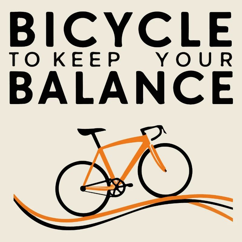 Conception de cyclisme d’équilibre et de conduite