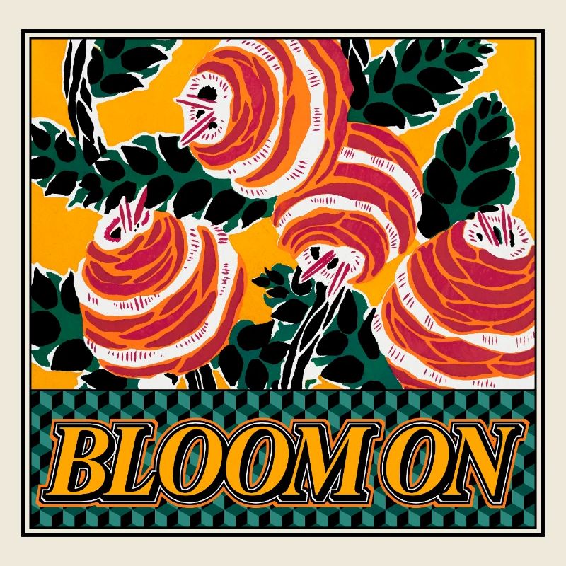 Bloom On – Retro Floral Statement