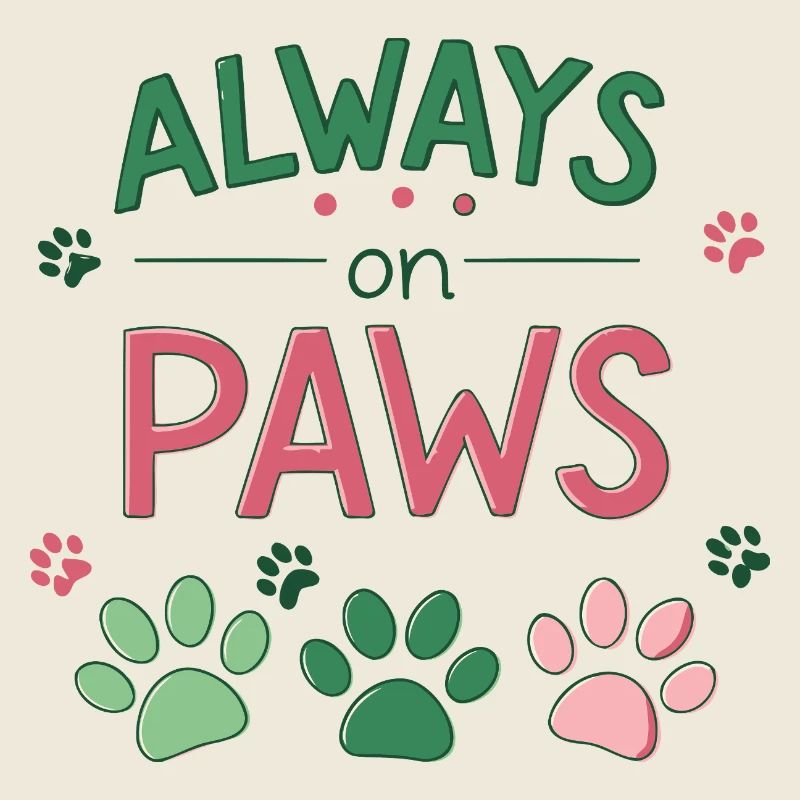 Always on Paws Pastel Green