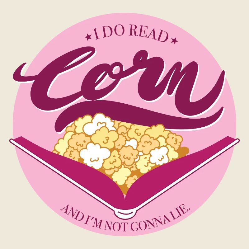 Corn mit rosa Hintergrund