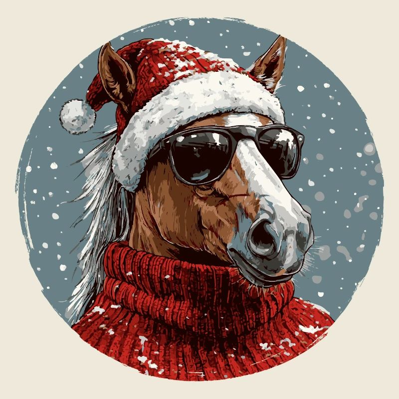 Noël de Noël cheval