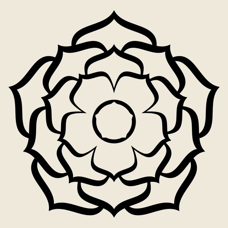 Lotus Mandala Inverted