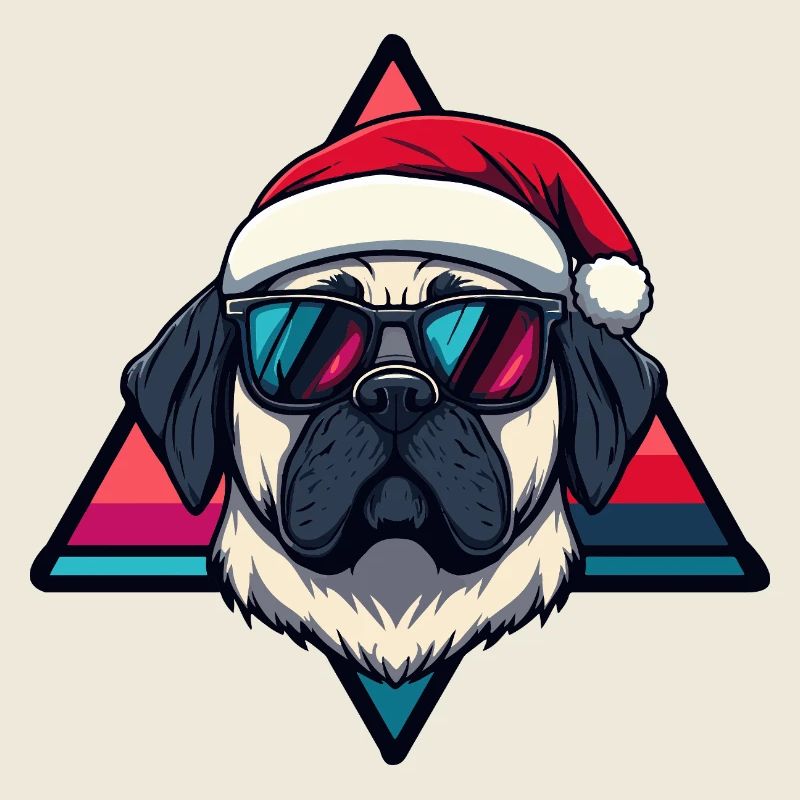 Santa Dog Comic