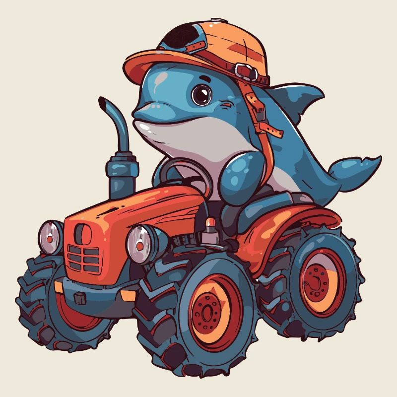 Dolphin Tractor Farmer