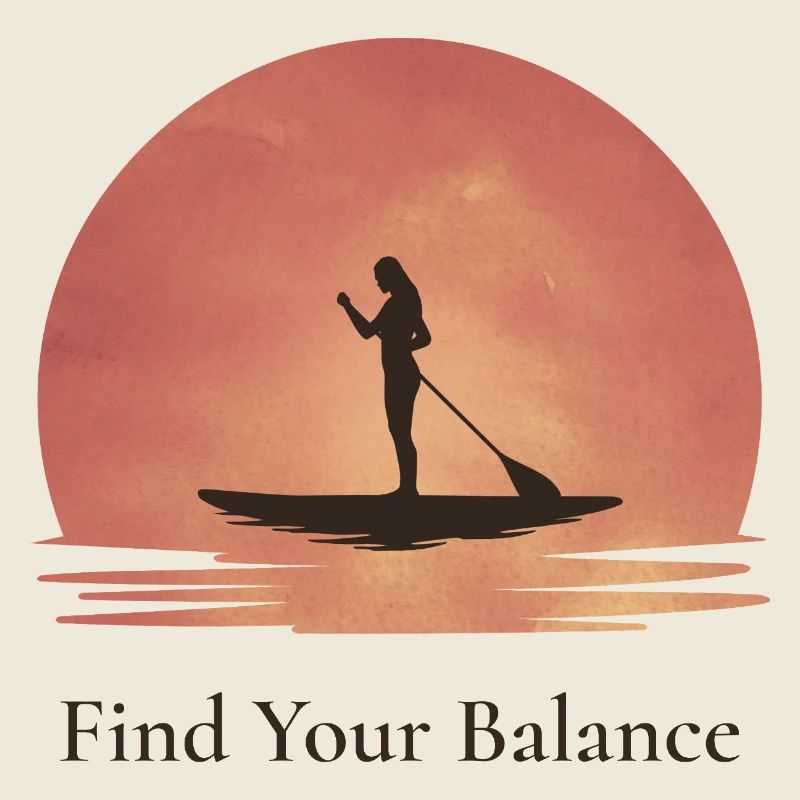 Trouvez votre équilibre – SUP Sunset