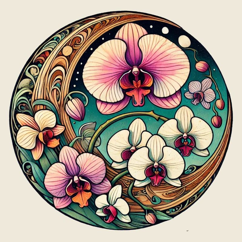 Orchid Circle Blumenkunst