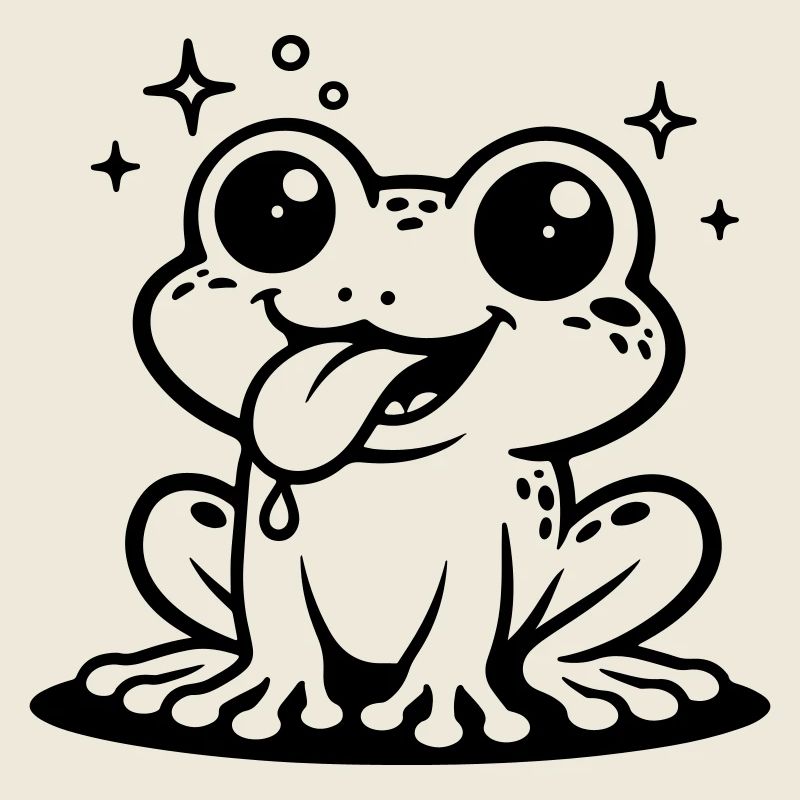 Toad Comic Frog