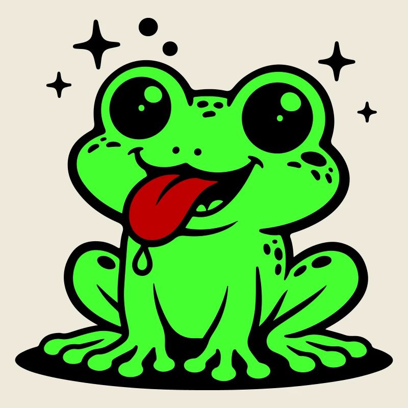 Toad Comic Frog