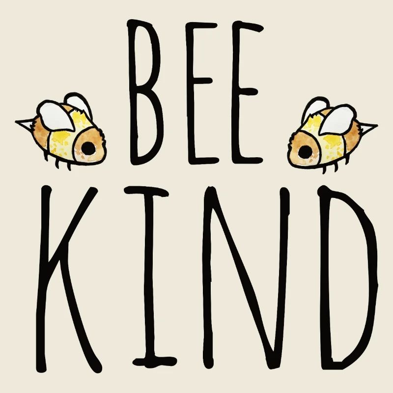Bee Kind Typography