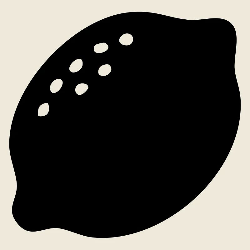 Lemon Silhouette – Fresh Citrus Design
