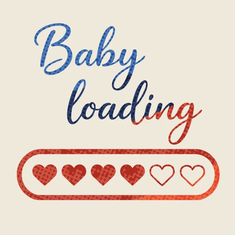 Baby Loading: Herz-Countdown
