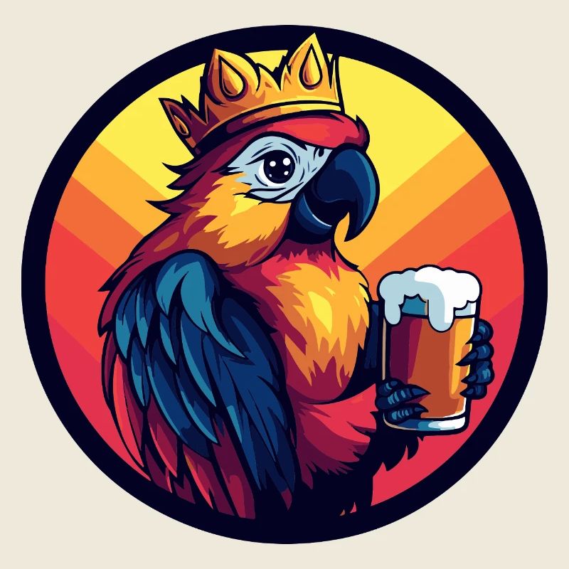 Parrot Beer Funny