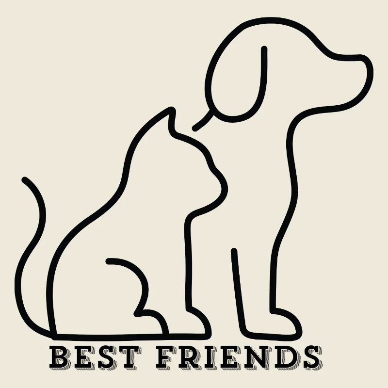MEILLEURS AMIS – Amour du chat et du chien