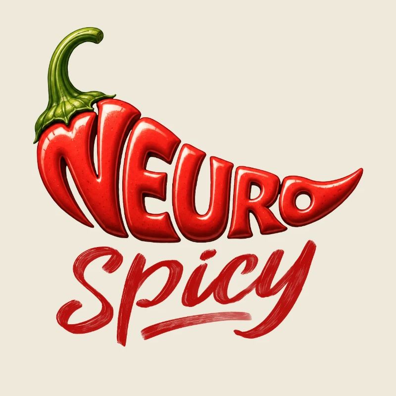 Neurospicy Pepper – Graphique drôle de neurodivergent