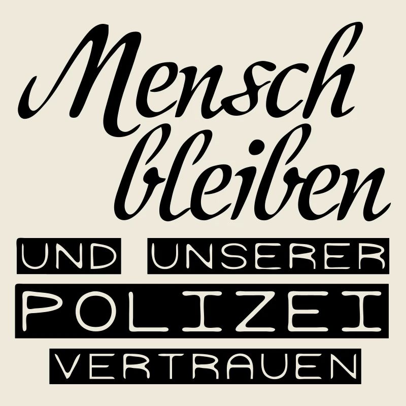 Der Polizei vertrauen Geschenk