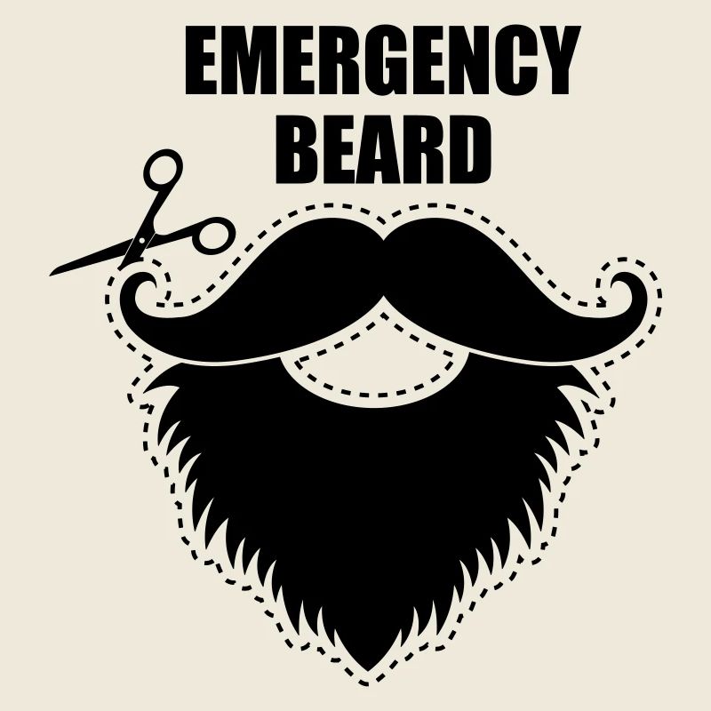 Schnurrbart Bart hipster