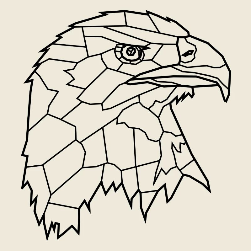 Eagle Line Art