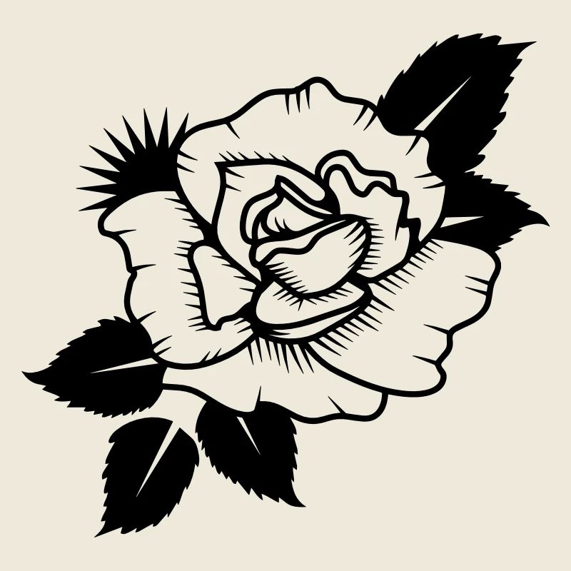 A Rose Dessiné