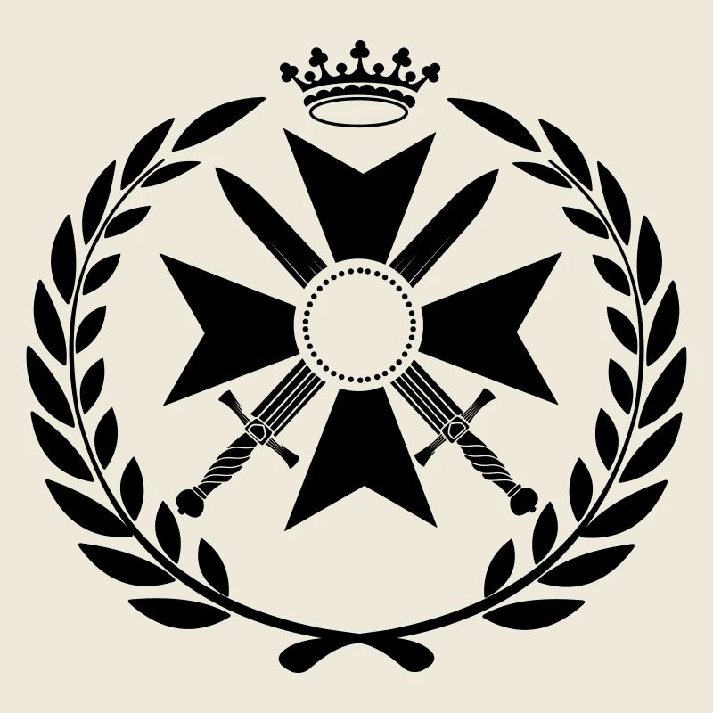 Croix militaire à deux épées