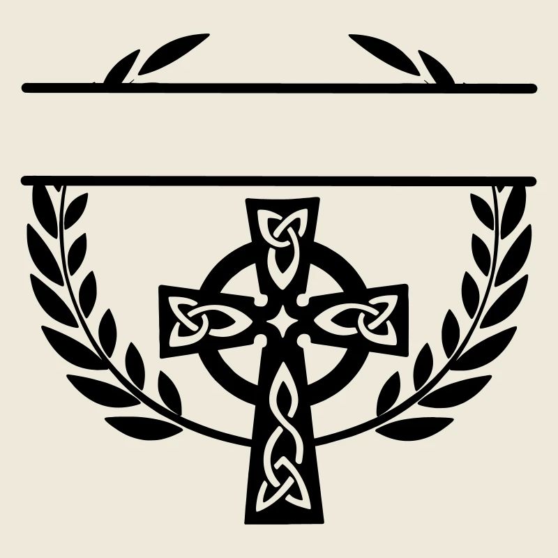 Celtic cross monogram