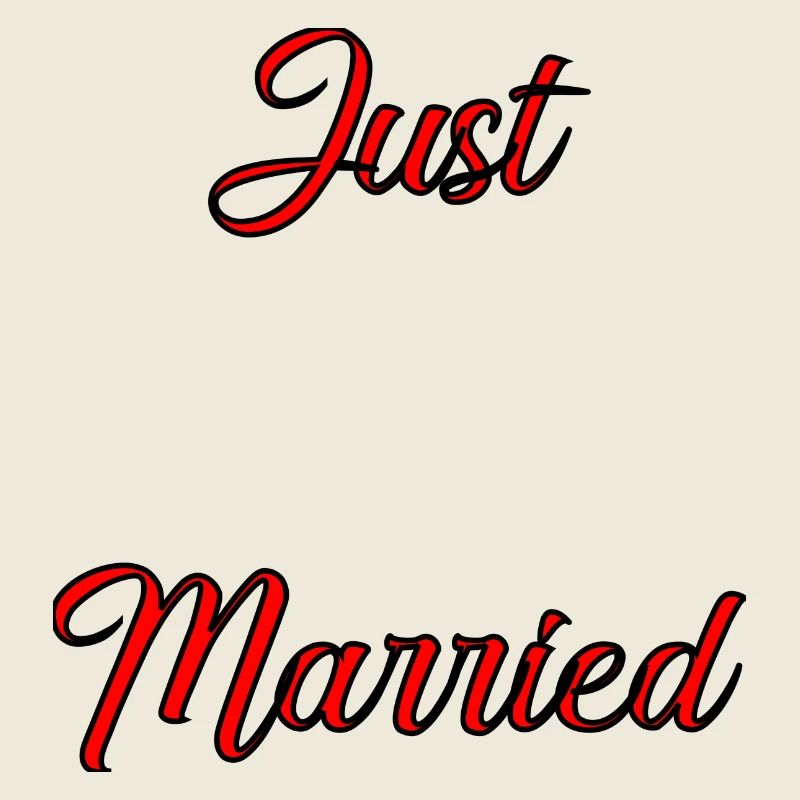 JUST MARRIED. VIVE LES MARIES. EVJF.