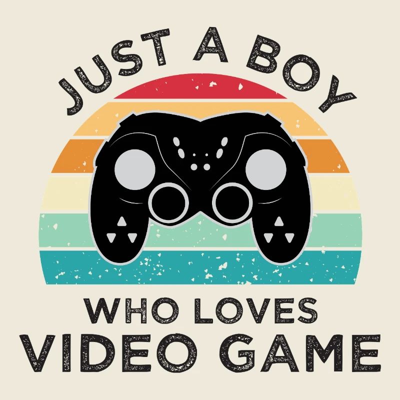 Nur ein Junge, der Videospiele liebt