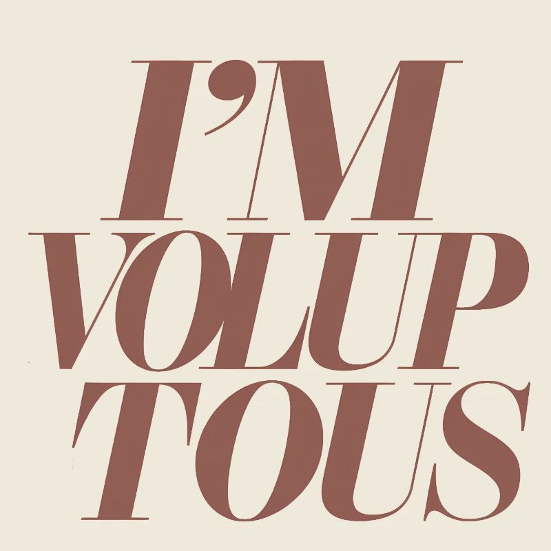 Affirmation expressive Positivité corporelle