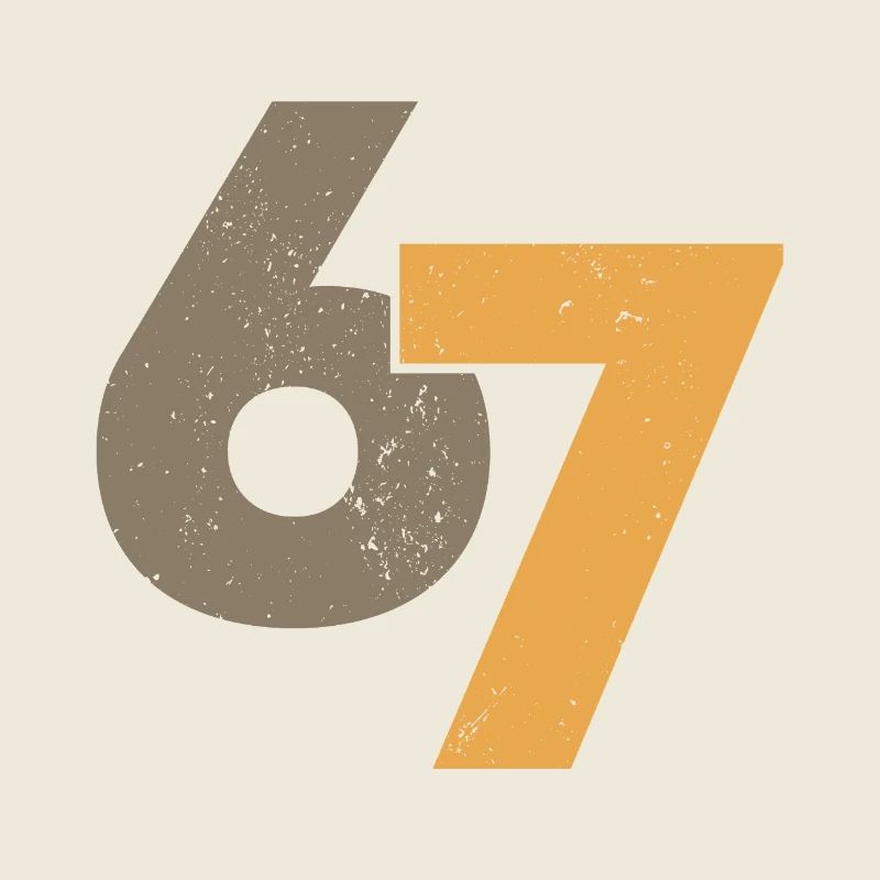67 dans le style rétro