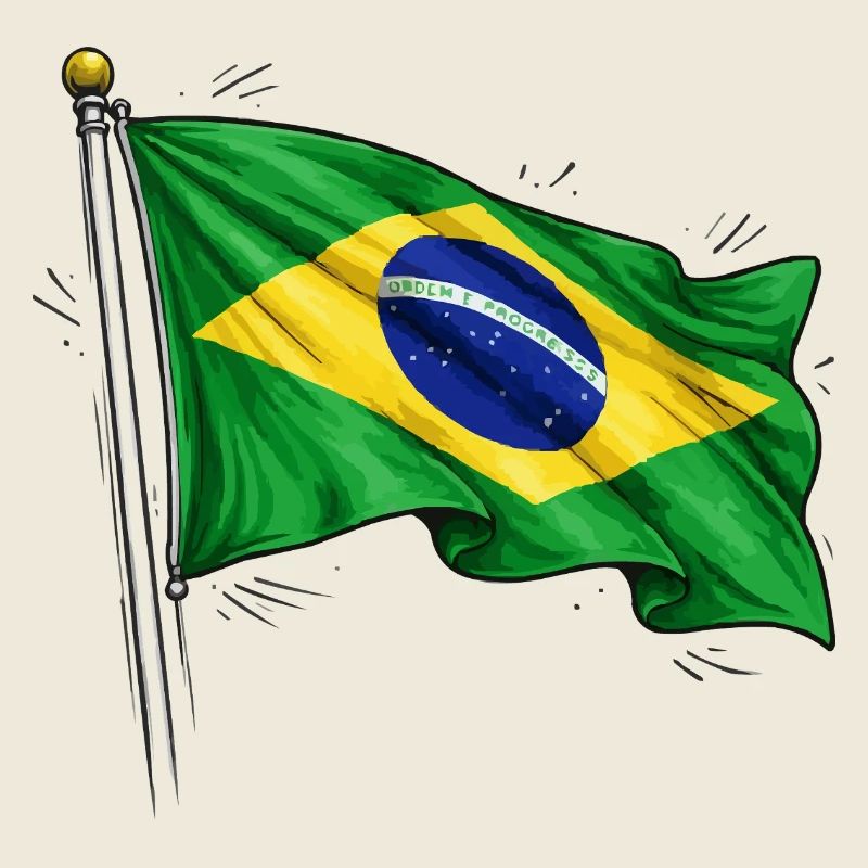 Drapeau du Brésil