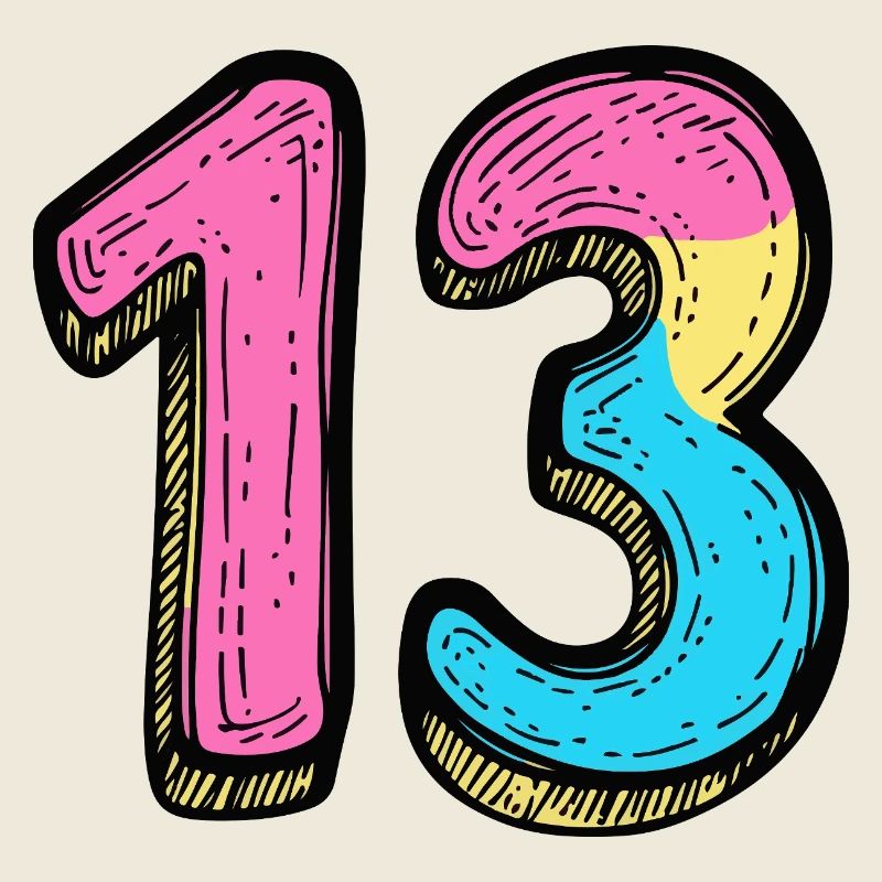 13 Nombre coloré