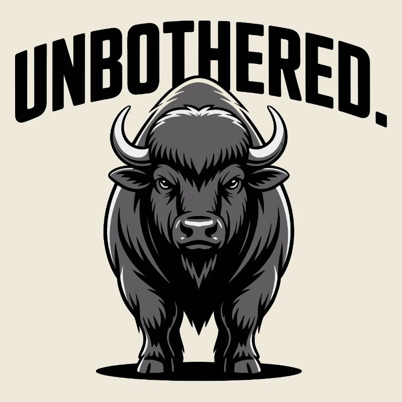 Unbothered Bull Emblem
