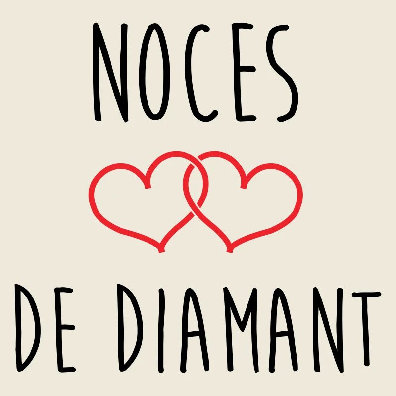 Anniversaire Mariage - Noces de Diamant (60 ans)