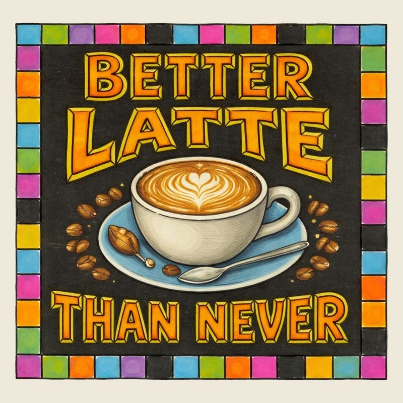 Better Latte Than Never