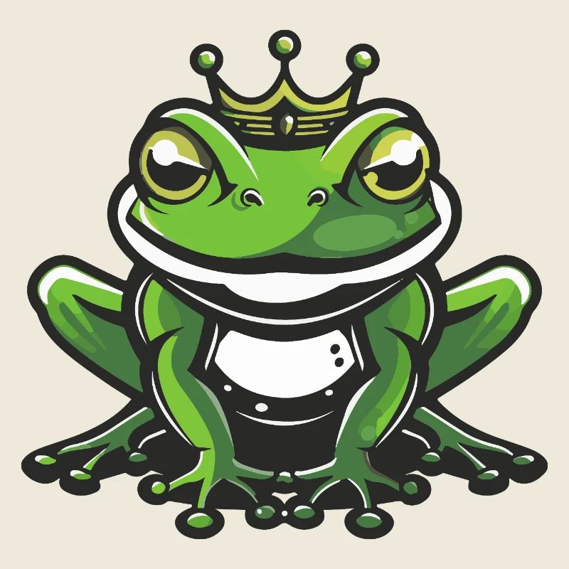 Frog Head Crown