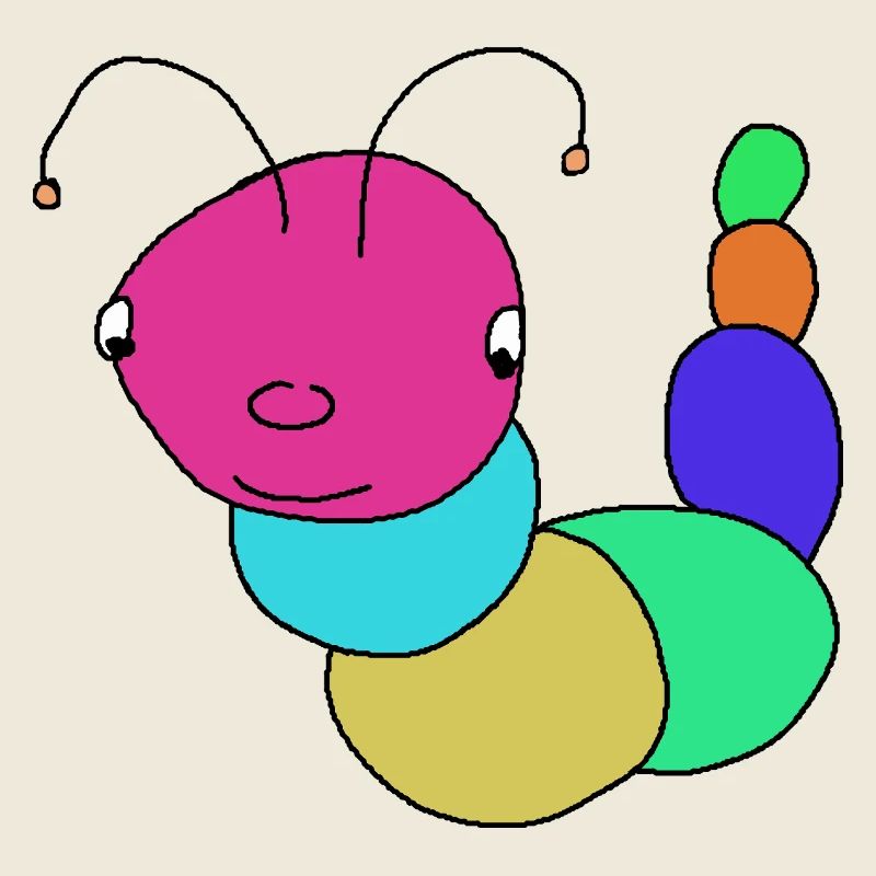 Wurm Raupe Kinder Baby Raupen