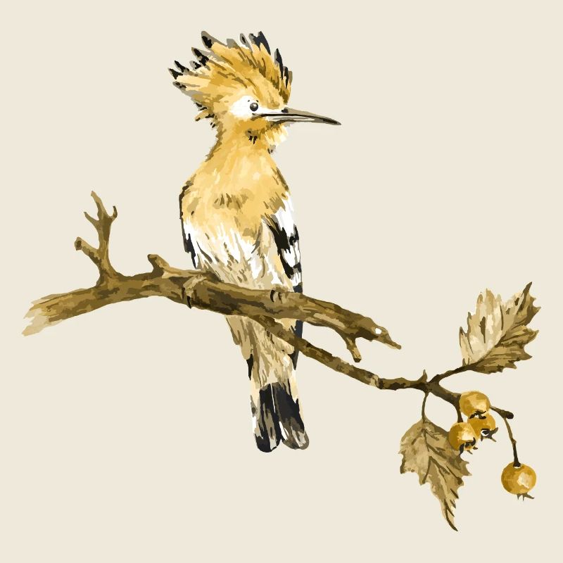Bunter Vogel