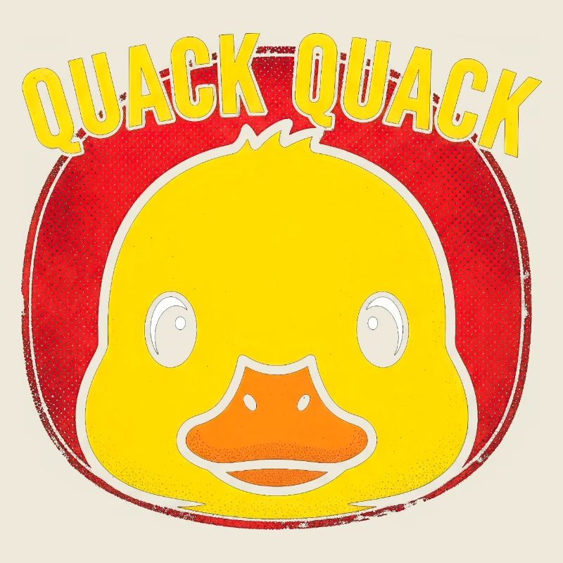 Quack Quack Duck Pop Art
