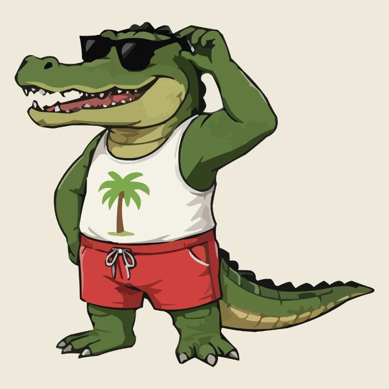 Bande dessinée Crocodile