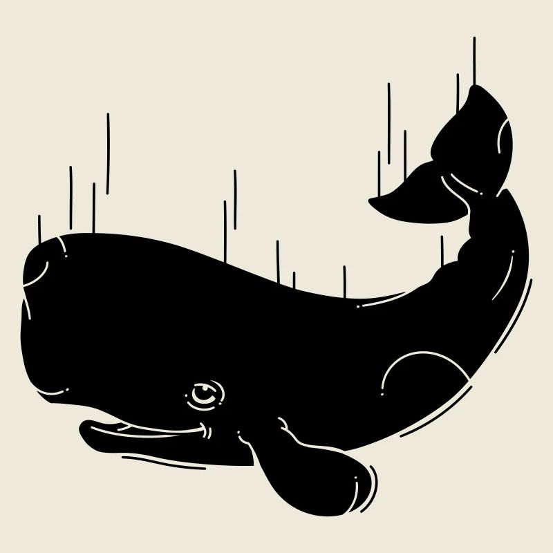 Falling Whale